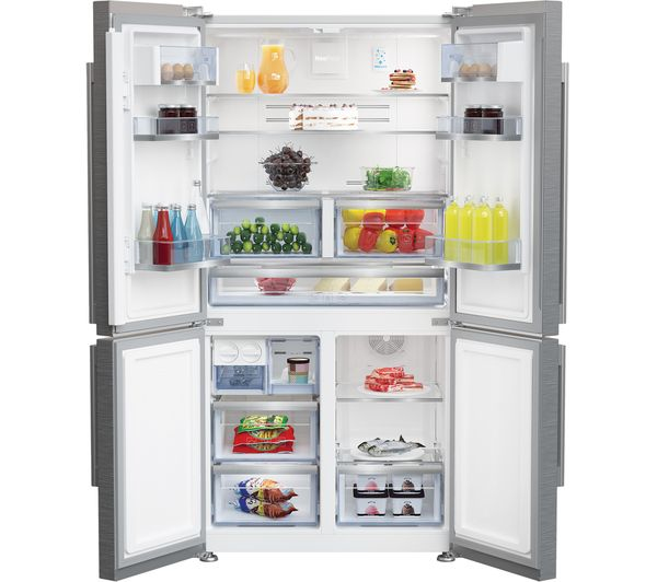 Beko GN1416221ZX side-by-side refrigerator Freestanding – image 3