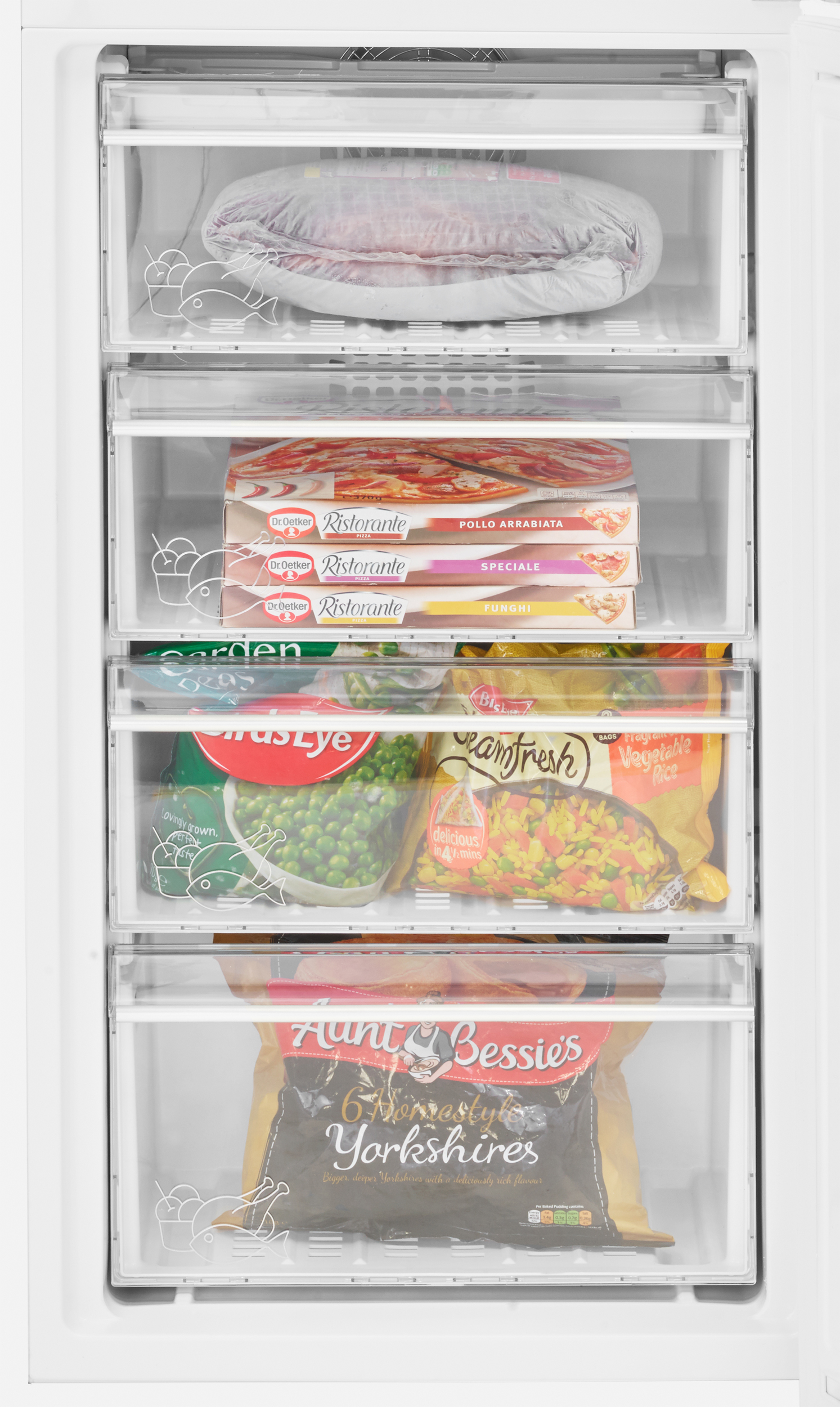 Grundig GKF35810W fridge-freezer Freestanding – image 2