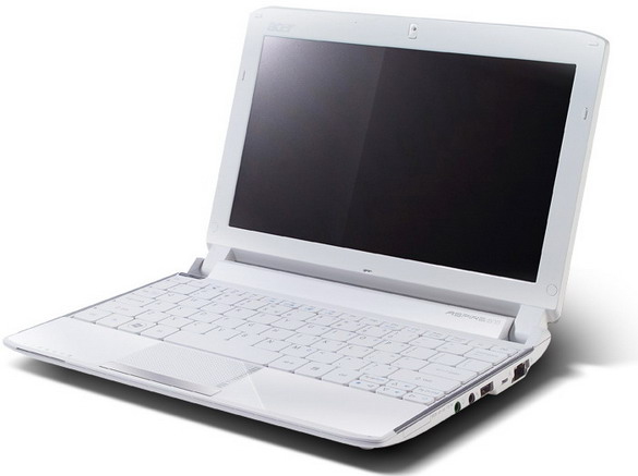Acer Aspire One AO532G-22S Intel Atom® N450 Netbook