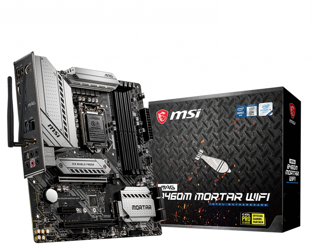 MSI MAG B460M MORTAR WIFI – image 1