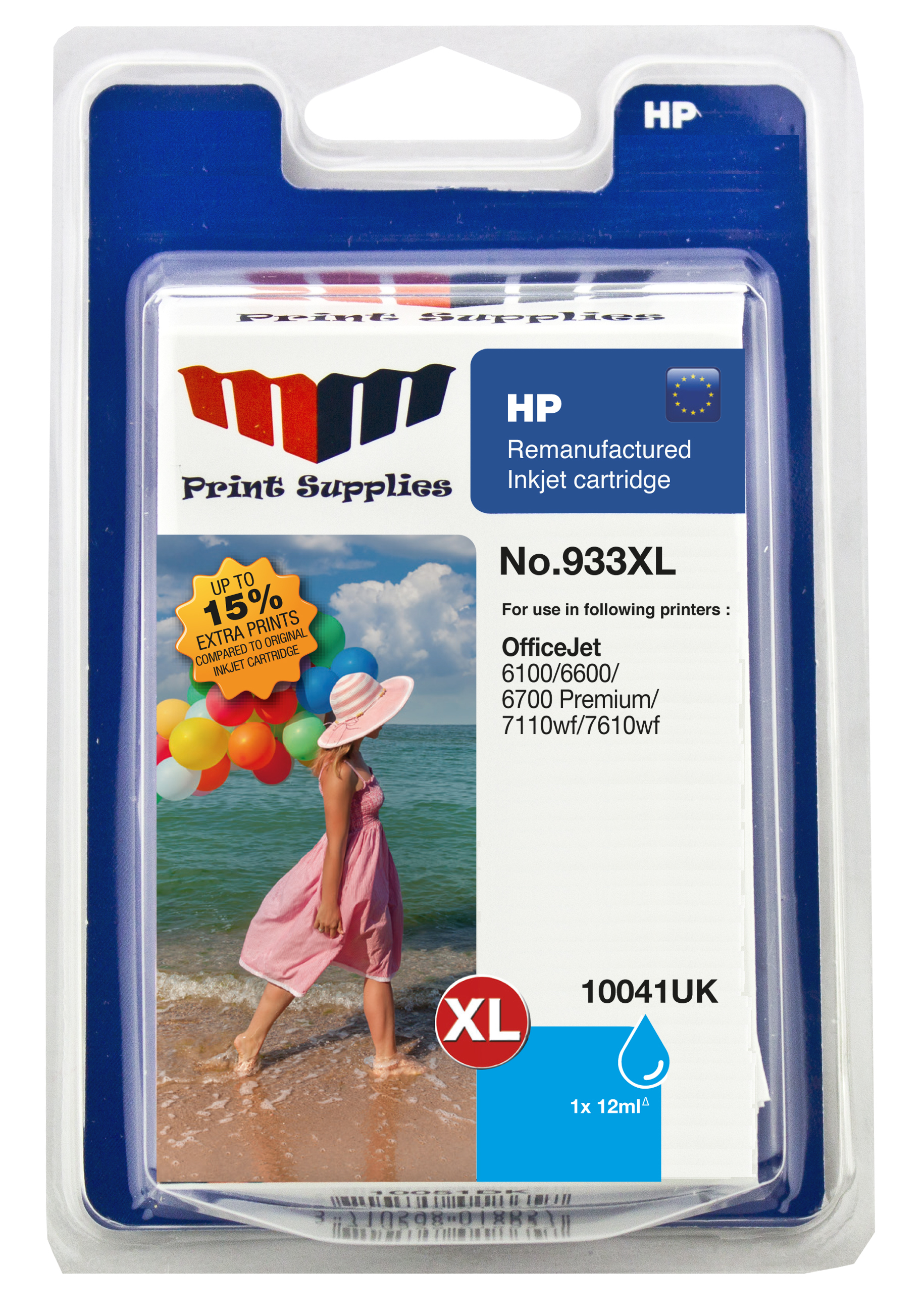 MM 10041UK ink cartridge 1 pc(s) High (XL) Yield Cyan