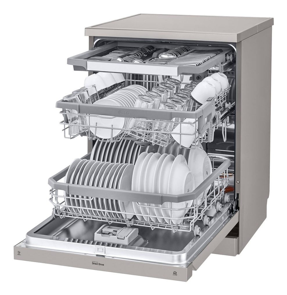 LG XD4B15PS dishwasher Freestanding 14 place settings – image 7