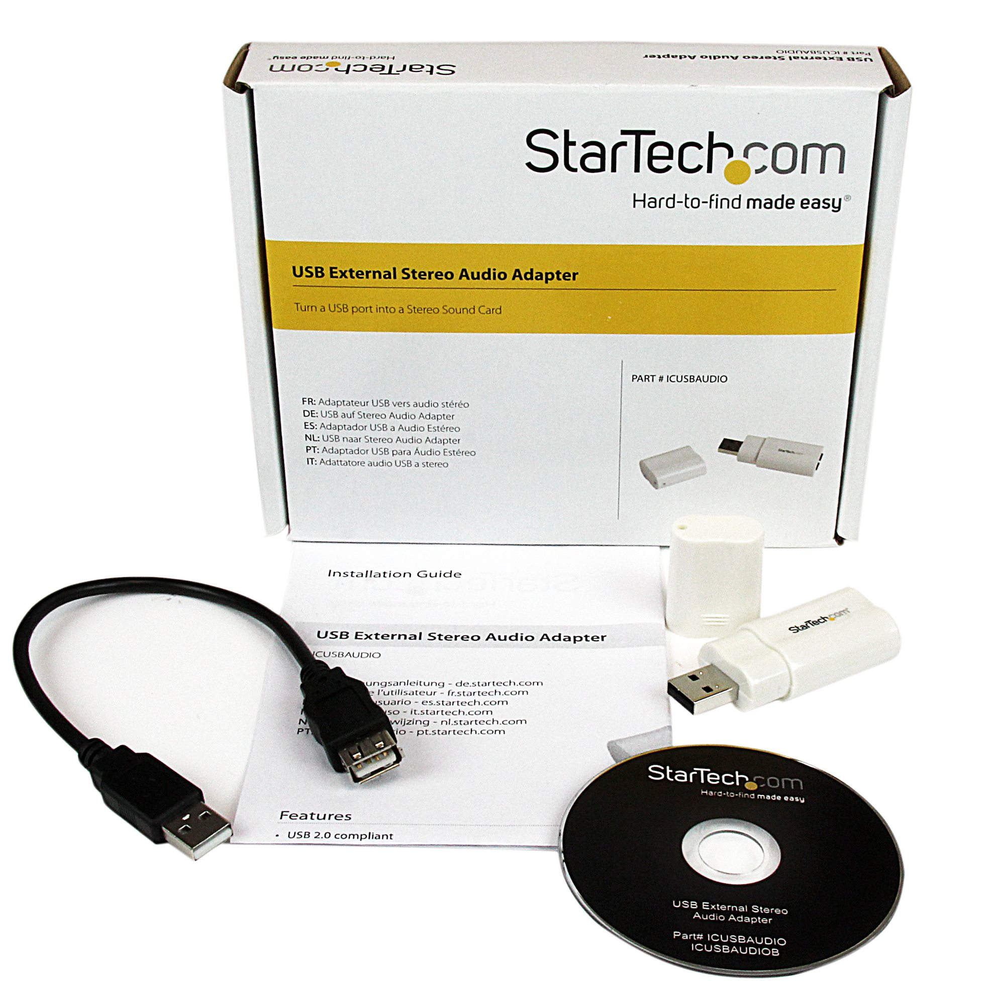 StarTech.com USB to Stereo Audio Adapter Converter - TAA – image 6