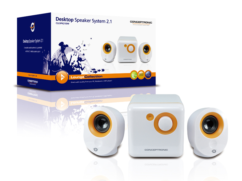 Conceptronic Desktop Speaker System 2.1 – image 4