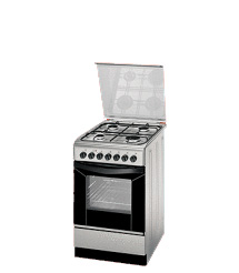Indesit K3G11X Gas/elektro fornuis