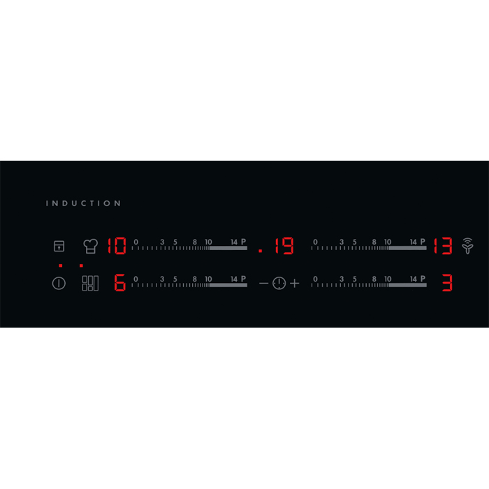AEG HDP54108XB Black, Stainless steel Built-in Zone induction hob 4 zone(s) – image 3