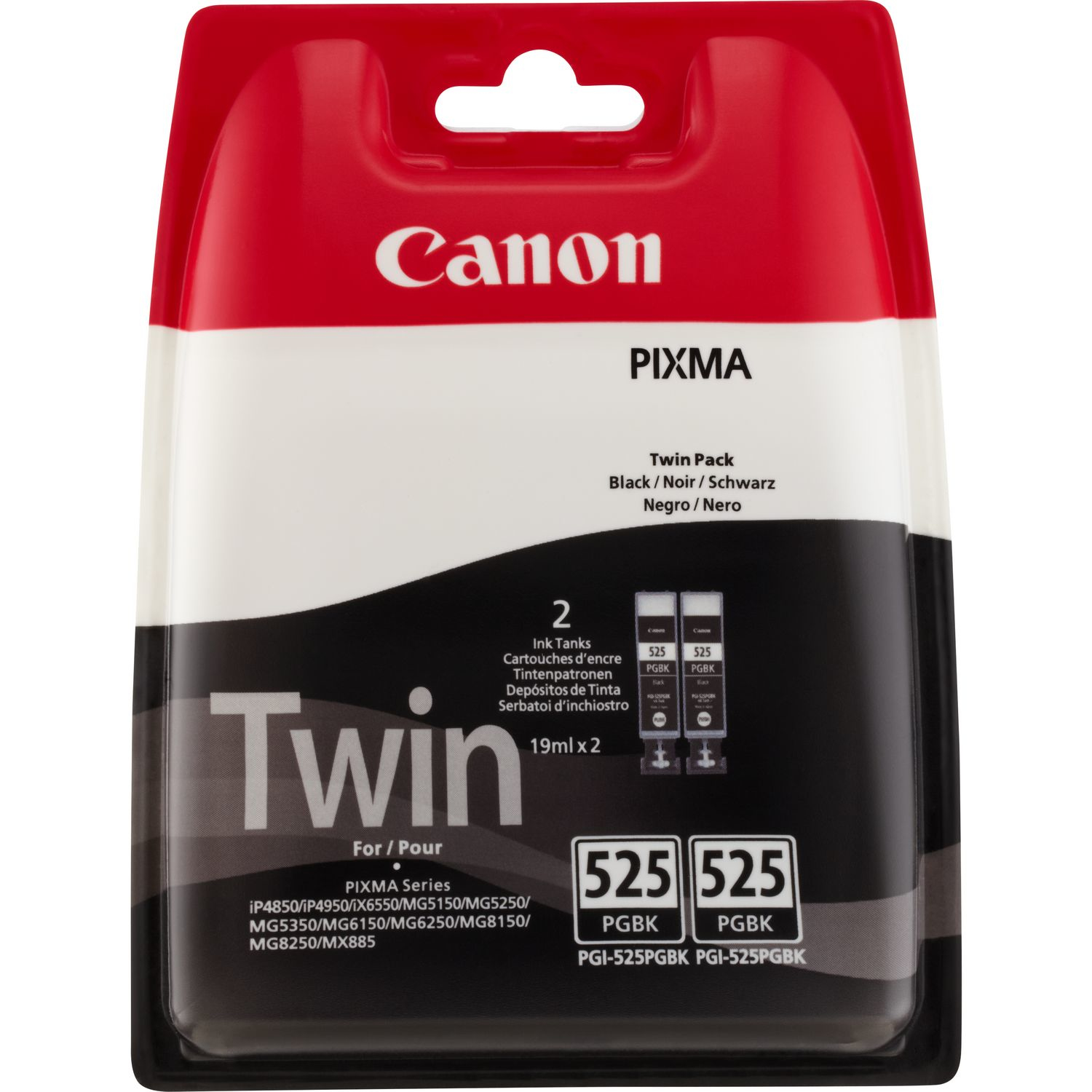 Canon PGI-525PGBK ink cartridge 2 pc(s) Original Black