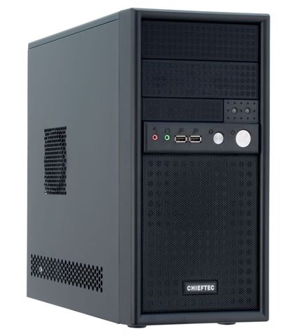 Chieftec CD-01-B-B computer case Mini Tower Black, Silver – image 1