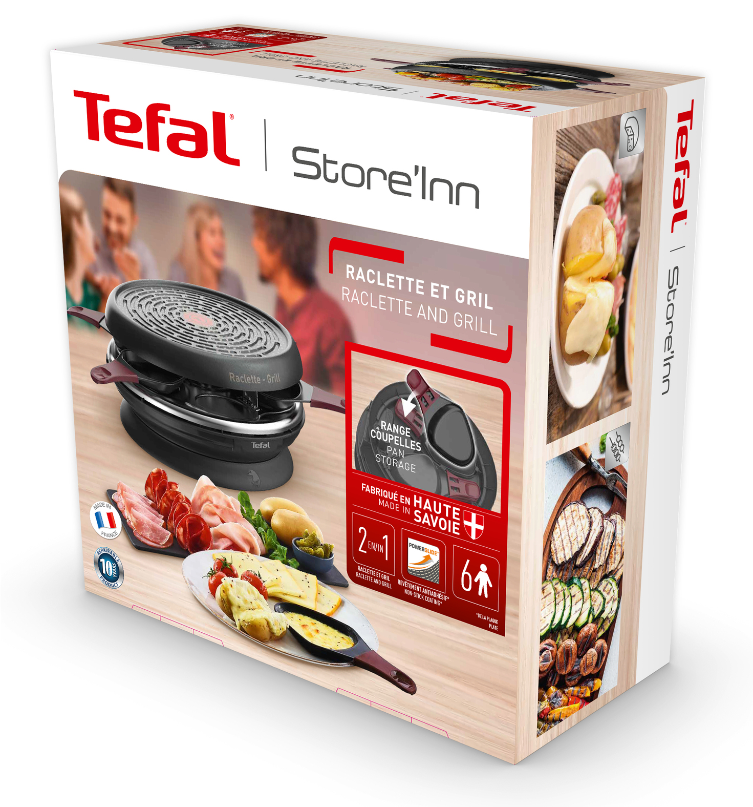 Tefal RE1820 raclette grill 6 person(s) – image 8