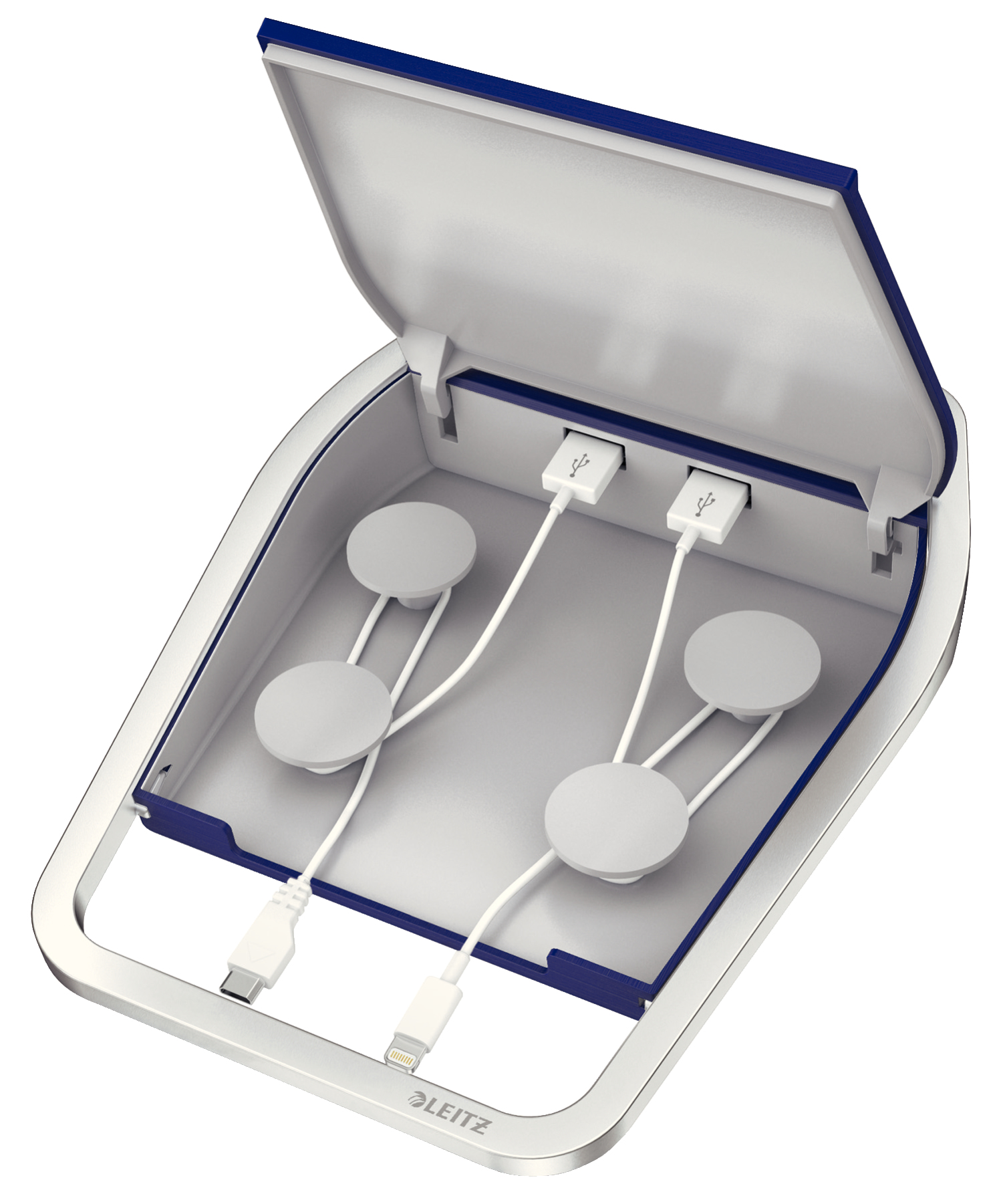 Leitz 65120069 mobile device charger Smartphone, Tablet Blue, Silver AC Indoor – image 4