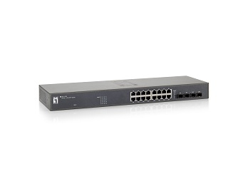 LevelOne 16 GE + 4 GE SFP Switch – image 2