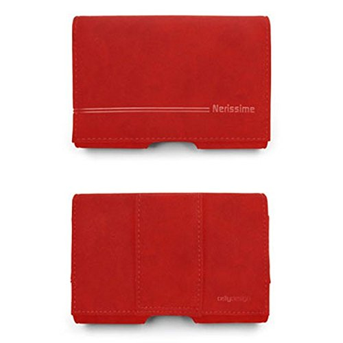 Celly NRPALM002 mobile phone case Holster Red