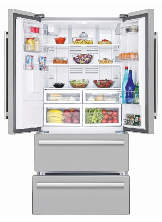 Beko GNE60520DX side-by-side refrigerator Freestanding – image 2