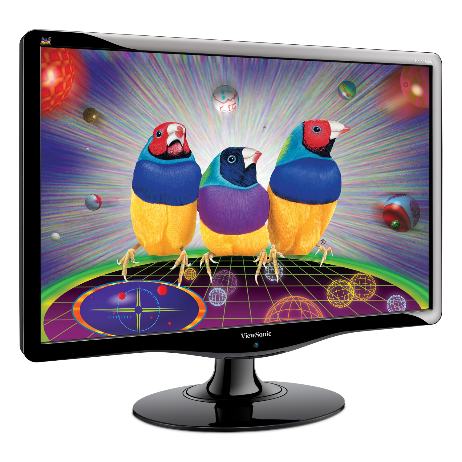 Viewsonic LED LCD VA2232w-LED computer monitor – image 2