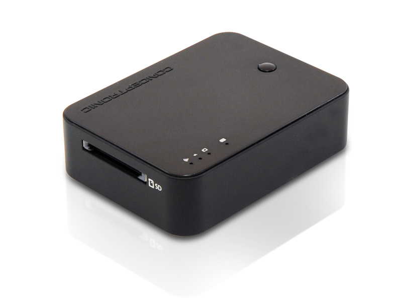 Conceptronic StreamVault ™ Wireless Card Reader with Powerbank – image 4