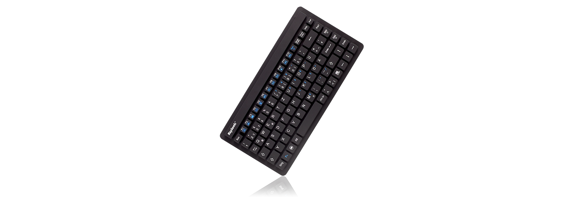 KeySonic KSK-3230IN keyboard USB QWERTZ German Black – image 3