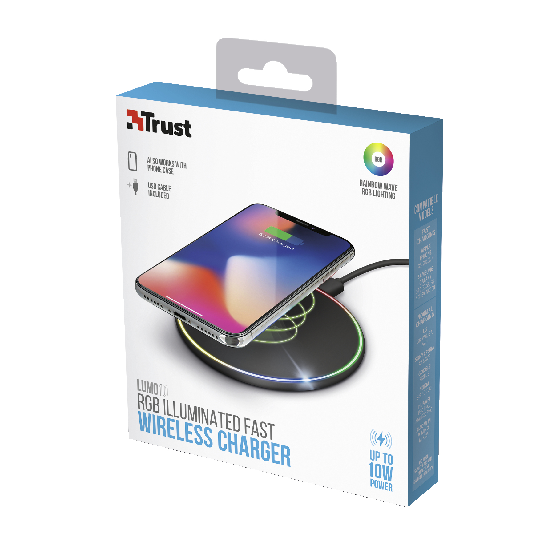 Trust 23426 mobile device charger Smartphone Black USB Wireless charging Indoor – image 6