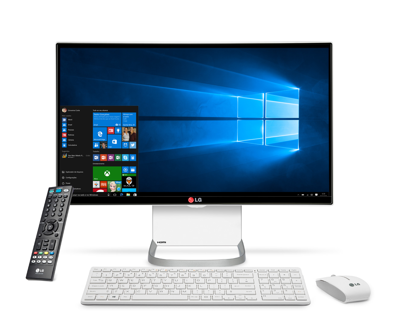 LG 27V750-G.BJ33P1 All-in-One PC/workstation Intel® Core™ i5 i5-5200U – image 1