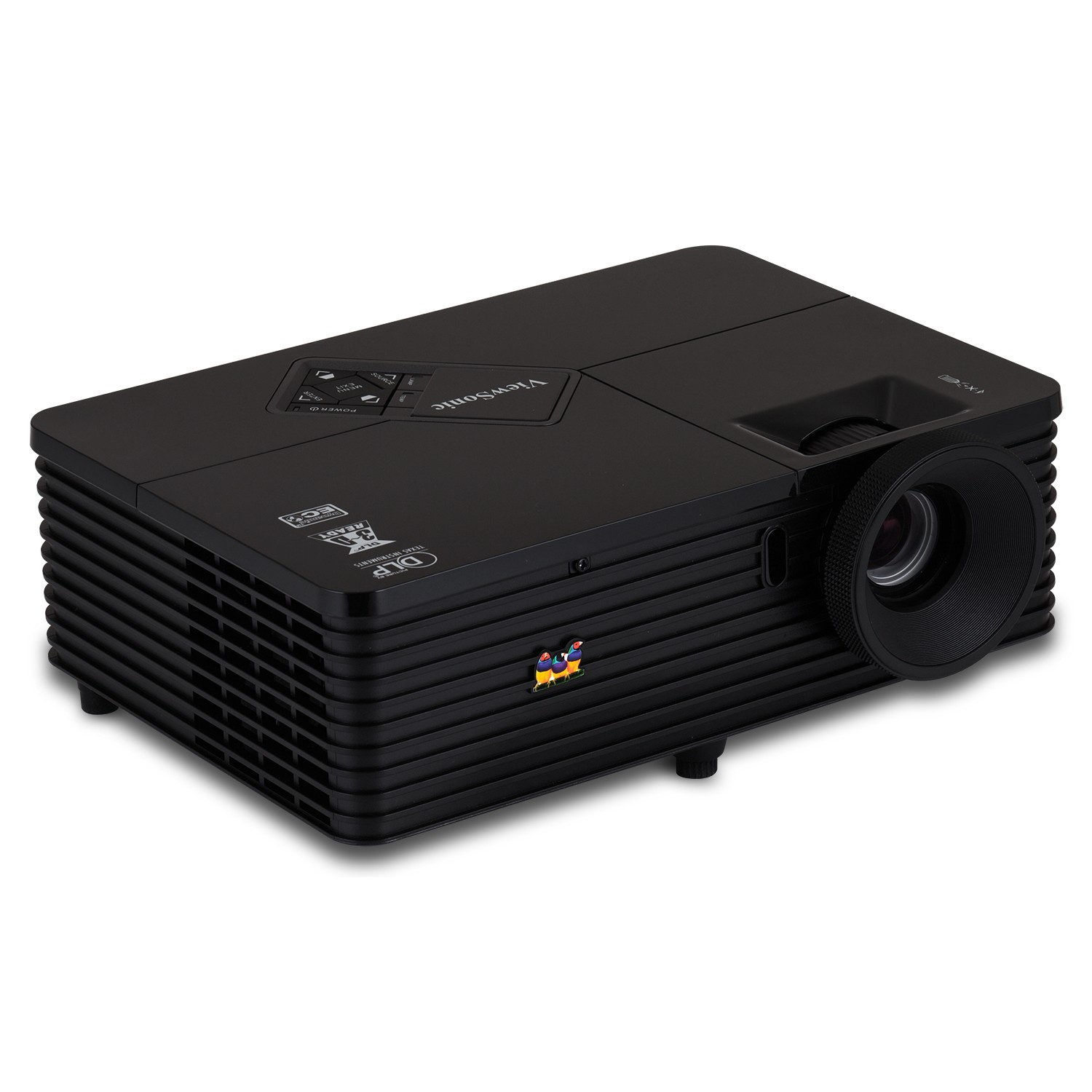 Viewsonic PJD5232 data projector Standard throw projector 2800 ANSI lumens DLP XGA (1024x768) 3D Black – image 3