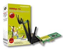 Conceptronic Wireless PCI express Card