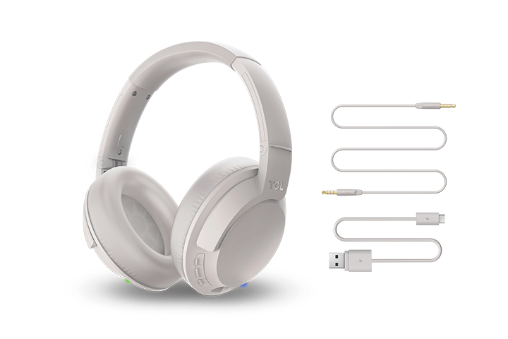 TCL ELIT400NCWT headphones/headset Wireless Head-band Calls/Music Bluetooth Grey – image 7