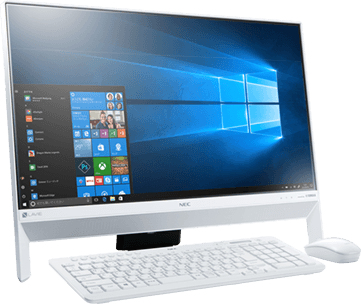 NEC LAVIE Smart DA (S) PC-SD18CTCAD-3 All-in-One PC/workstation Intel® Celeron® 3865U – image 1