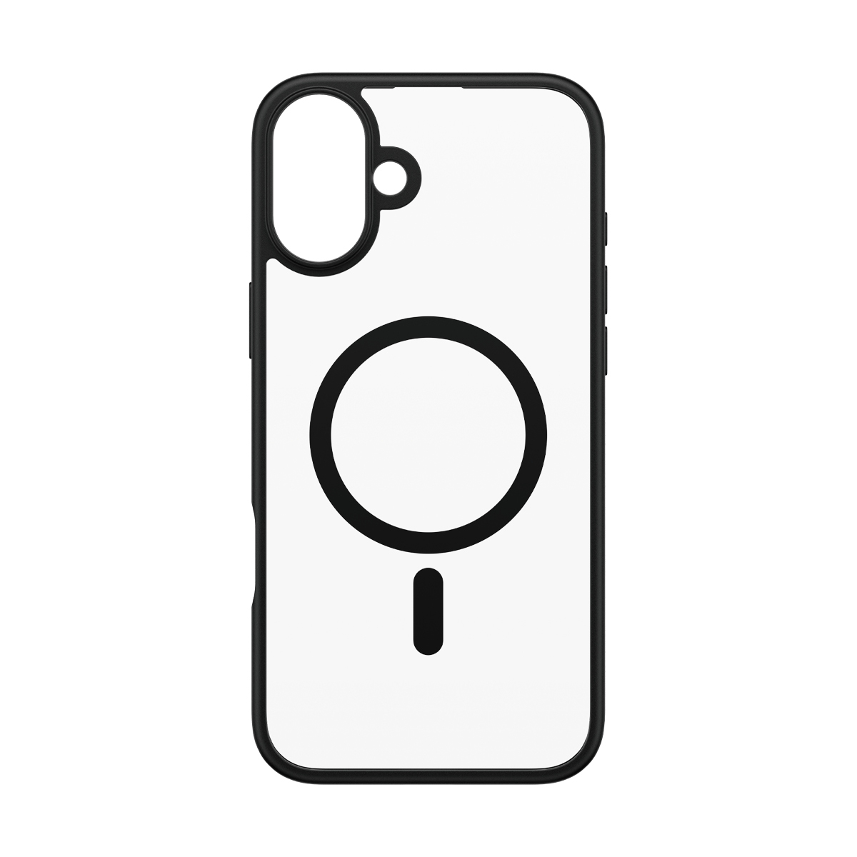 PanzerGlass® HardCase Transparent w. Black MagSafe & Frame iPhone 16 Plus – image 4