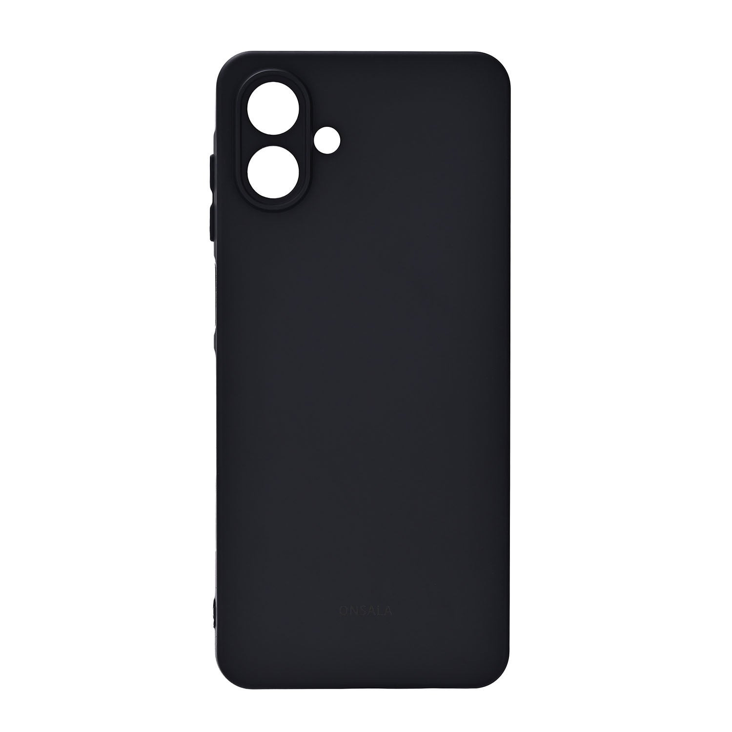 Onsala Phone Case with Silicone Feel Black - Samsung Galaxy A07