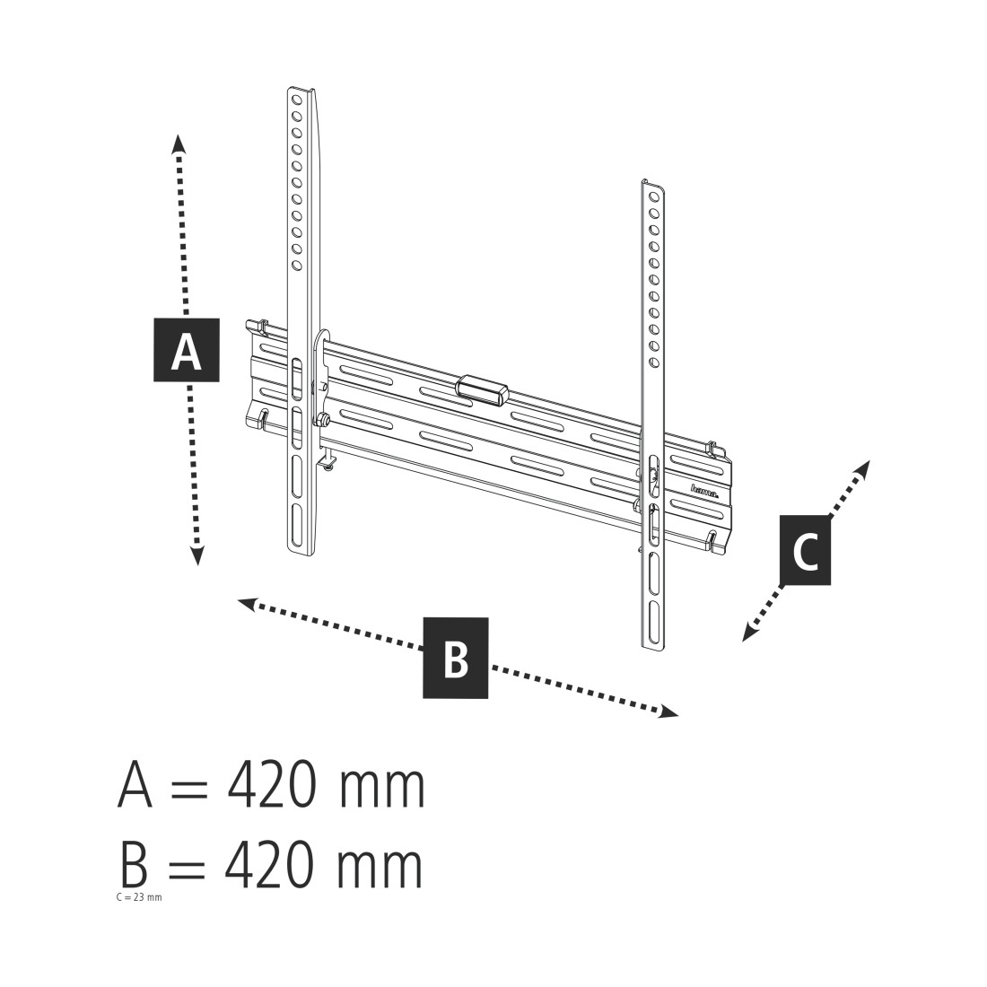 Hama 00118104 TV mount/stand – image 3