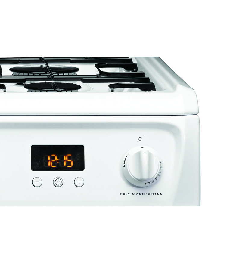 Hotpoint HAG60P cooker Freestanding cooker Natural gas Gas White – image 4