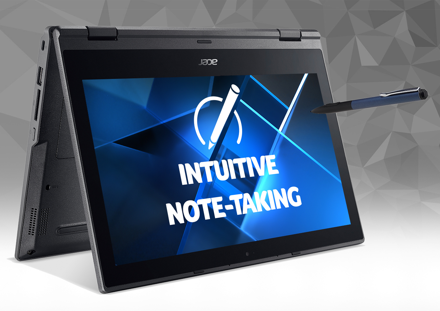 Acer TravelMate Spin B1 B118-G2-RN-P5LN Intel® Pentium® Silver N5000 Hybrid (2-in-1) – image 1