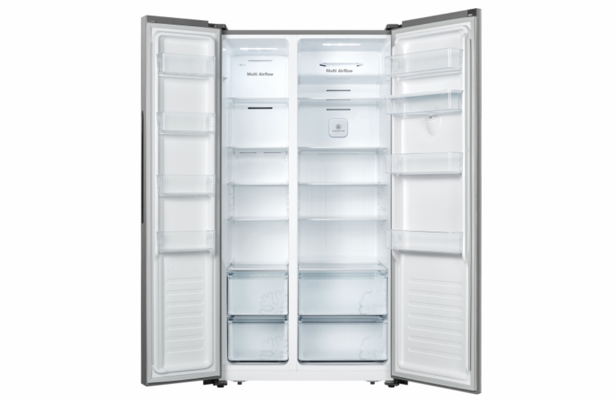 Hisense RS677N4WIF side-by-side refrigerator Freestanding – image 2