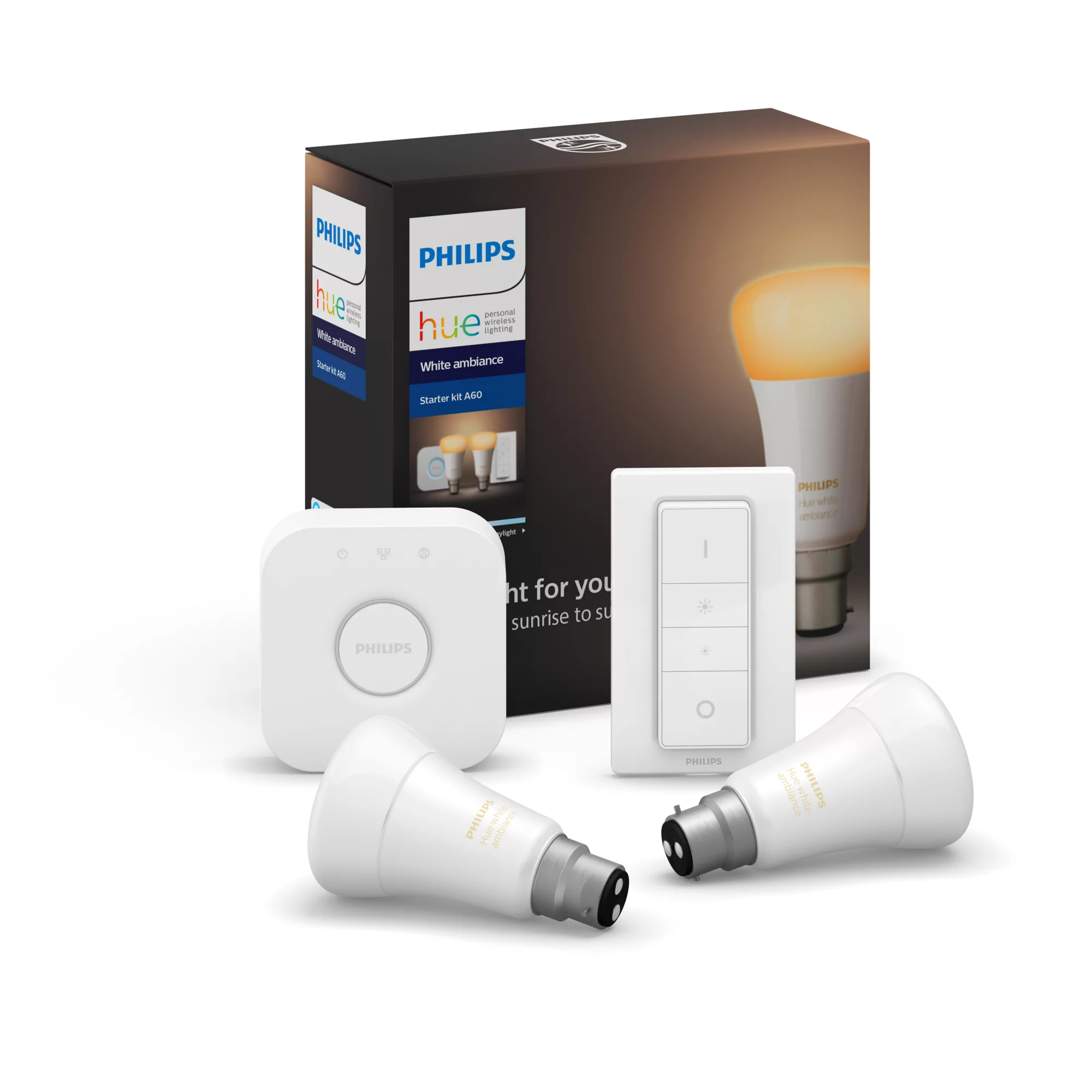 Philips by Signify Philips Hue White ambience 8718699719111 smart lighting Smart lighting kit Bluetooth/Zigbee – image 1