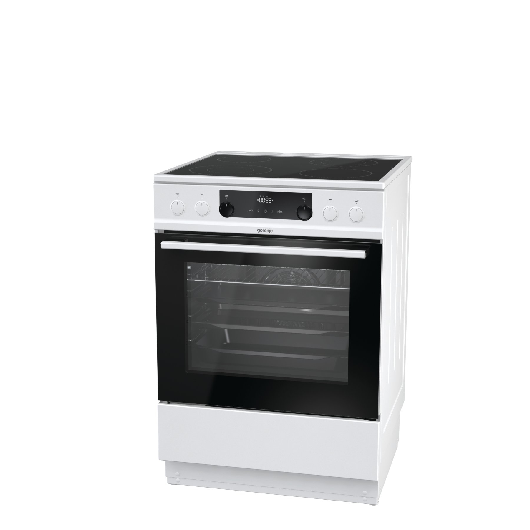 Gorenje EC6451WPB Freestanding cooker Electric Ceramic hob White – image 3