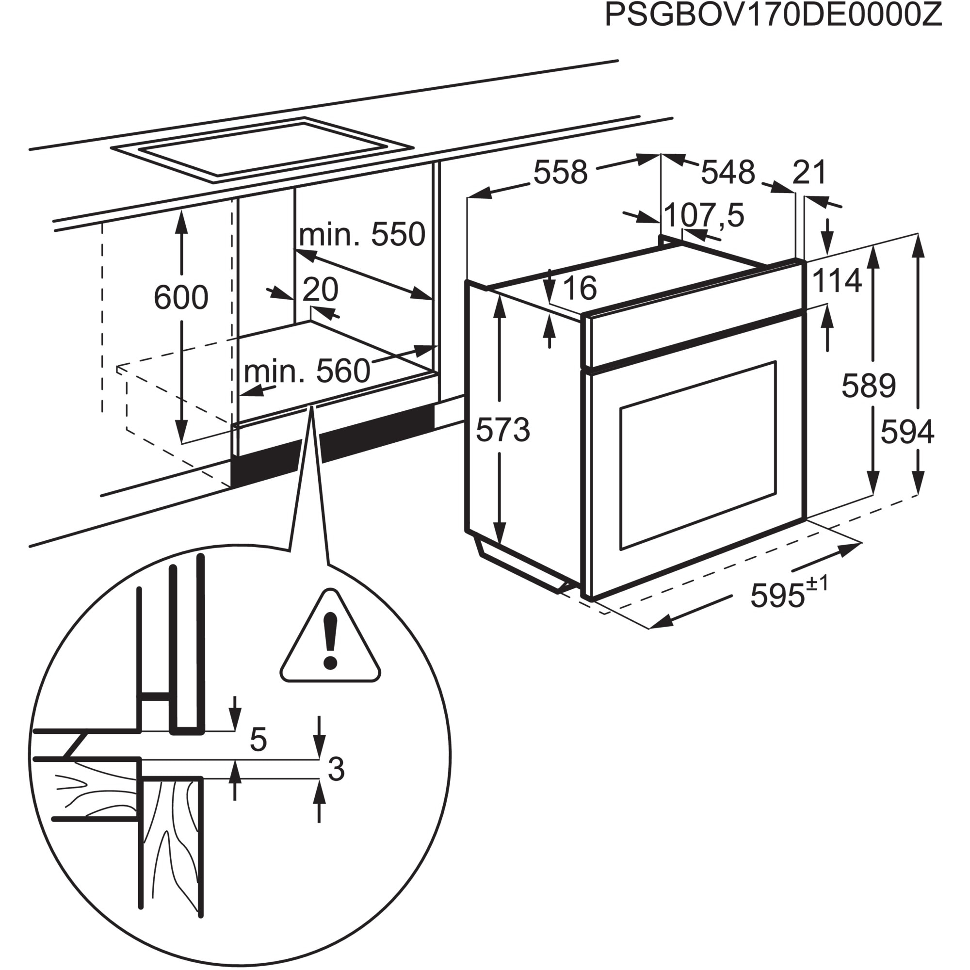 Electrolux KODDP77WX 72 L 3490 W Stainless steel – image 3