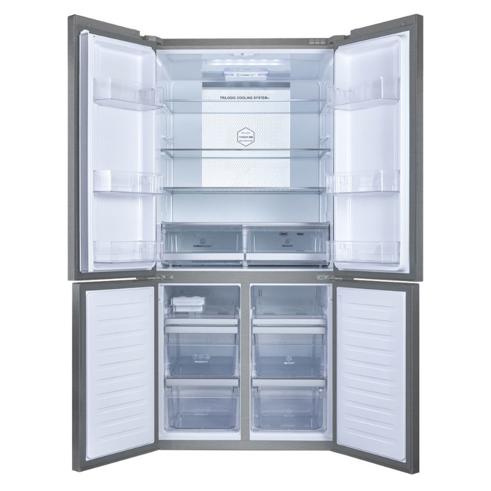Haier Cube HTF-610DM7 side-by-side refrigerator Freestanding – image 8