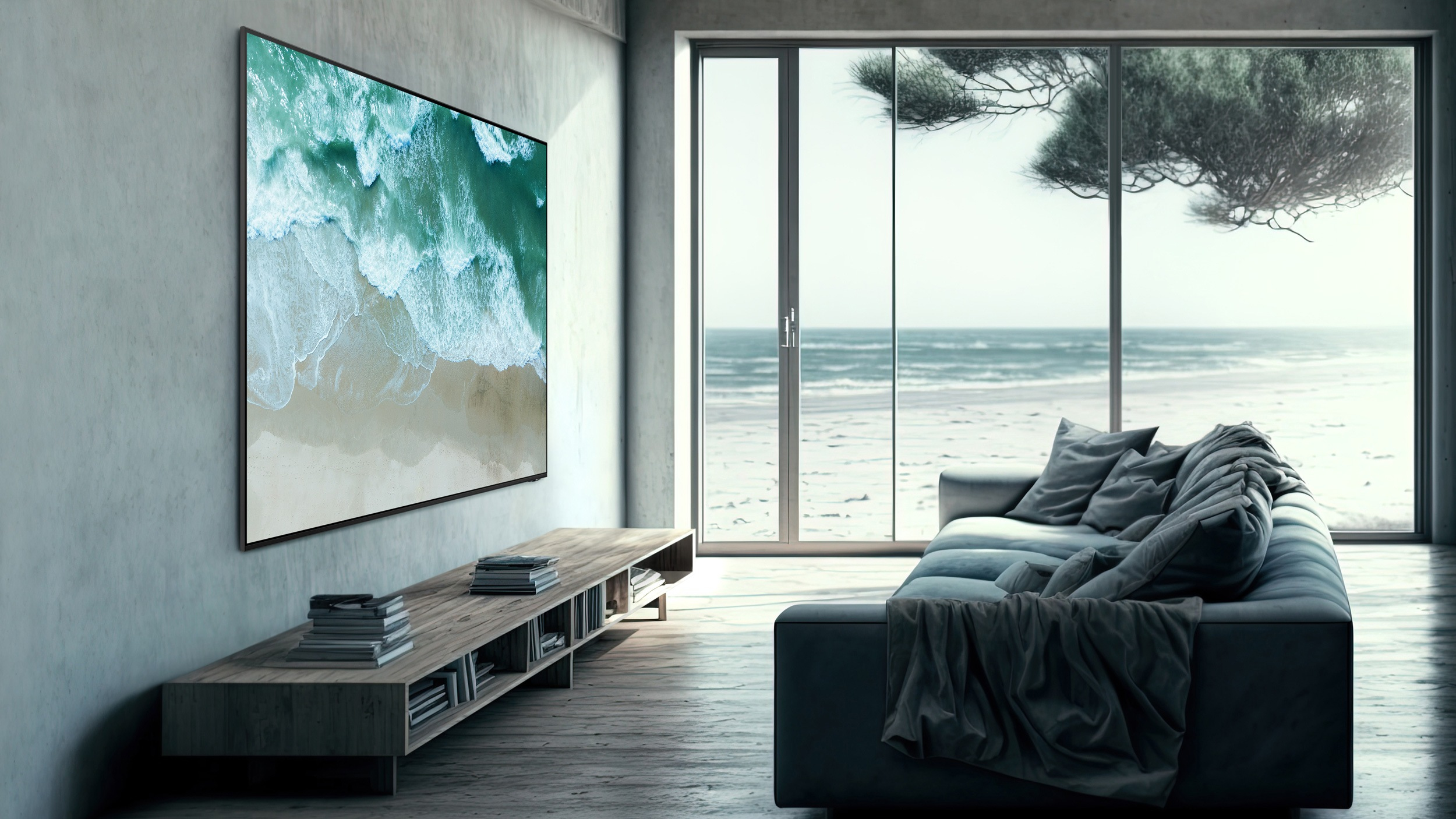 Samsung QE85QN95CATXXC 2,16 m (85 ) 4K Ultra HD Smart TV Wifi Noir Neuf — photo 4