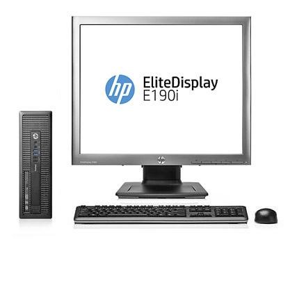 HP 600 G1 SFF + EliteDisplay E190i