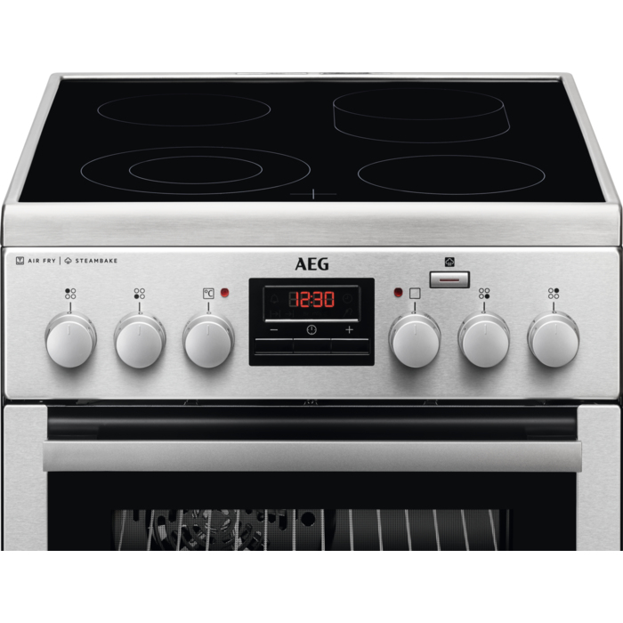AEG CCB56471BX Freestanding cooker Electric Zone induction hob Stainless steel – image 7
