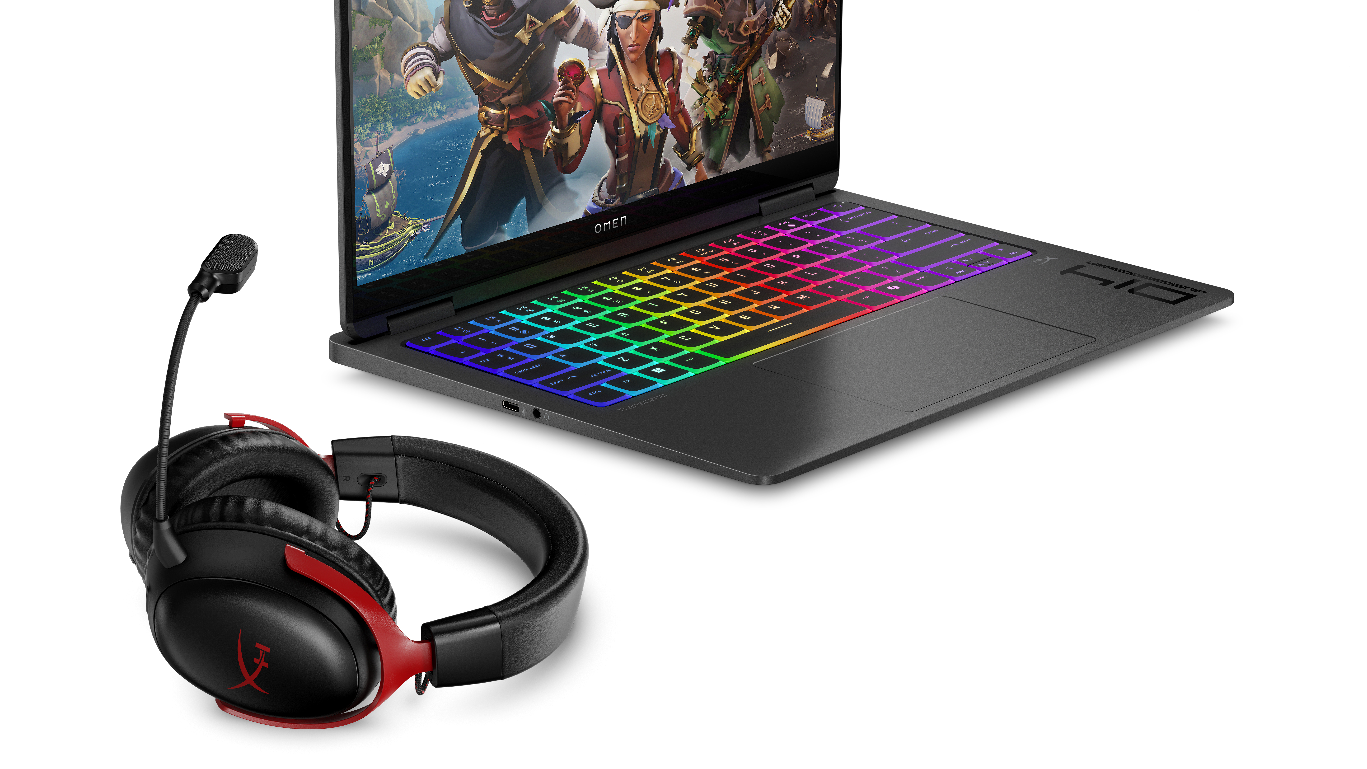 Portátil gaming - HP OMEN 14-FB1005NS, 14" 3K, Intel® Core™ Ultra 9-285H, 64 GB RAM, 1 TB SSD, GeForce RTX™ 5070, Sin sistema operativo, Blanco - imagen 3