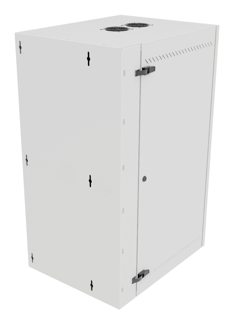 Vertiv VR Rack GL48WMCMS-W-SC-AF-00 rack cabinet 25U Wall mounted rack White – image 2