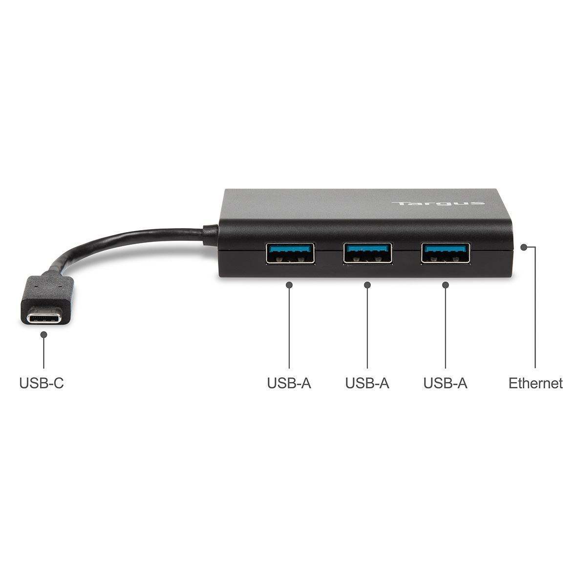 Targus ACH230EUZ laptop dock/port replicator USB 2.0 Black – image 4
