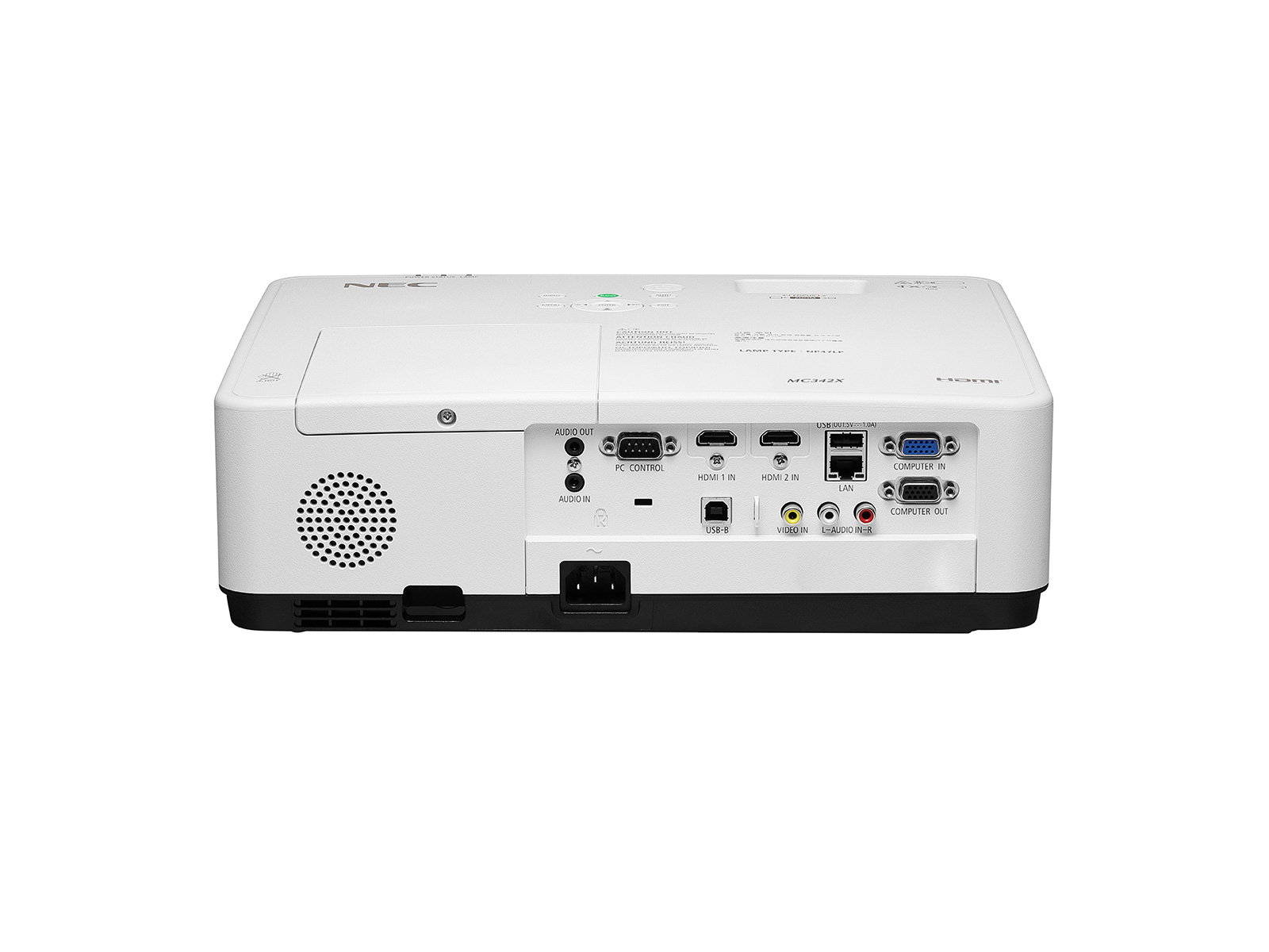 NEC MC342X Standard throw projector 3400 ANSI lumens 3LCD XGA (1024x768) White – image 8