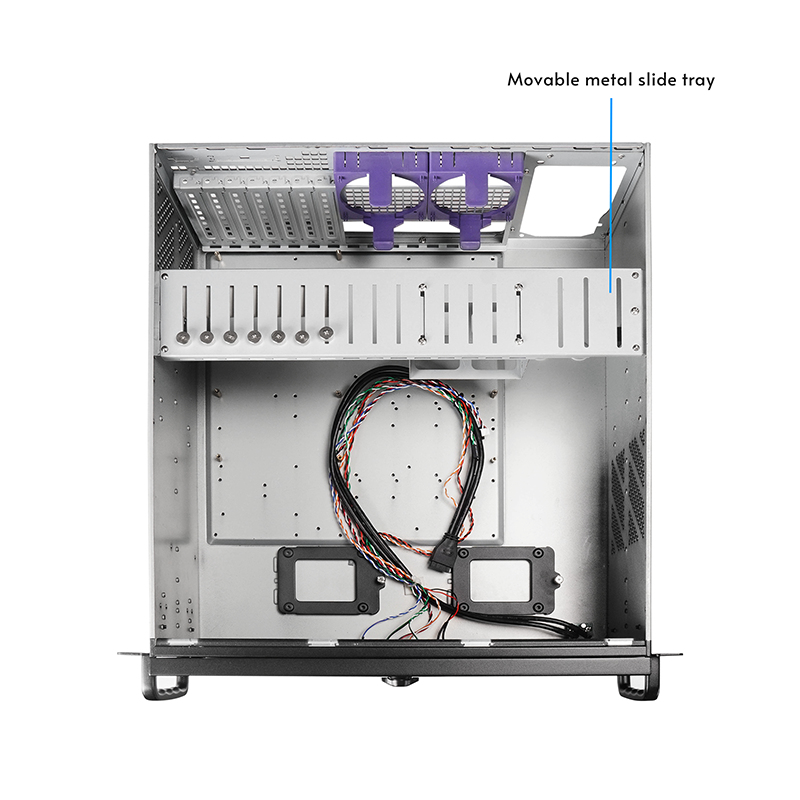 Chieftec UNC-409S-AIO-OP computer case Rack Black – image 5