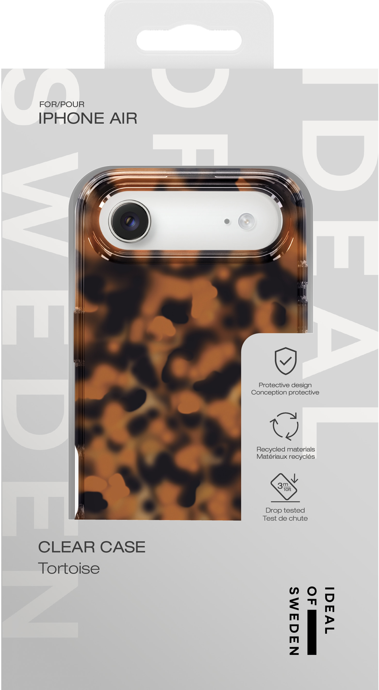 iDeal of Sweden Clear Case iPhone Air Tortoise – image 5