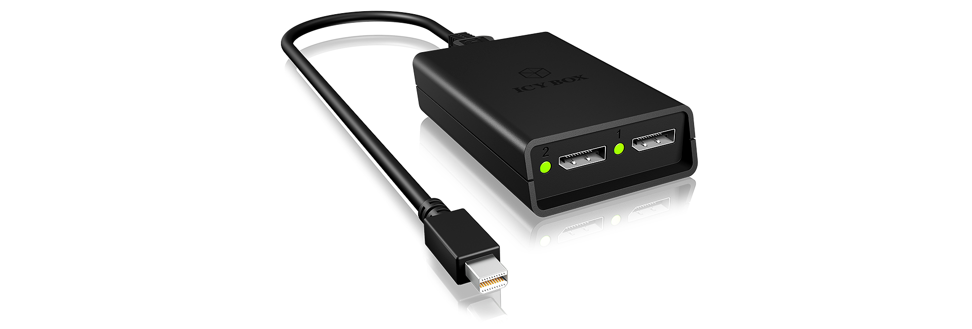 ICY BOX IB-SPL1023 DisplayPort 2x DisplayPort
