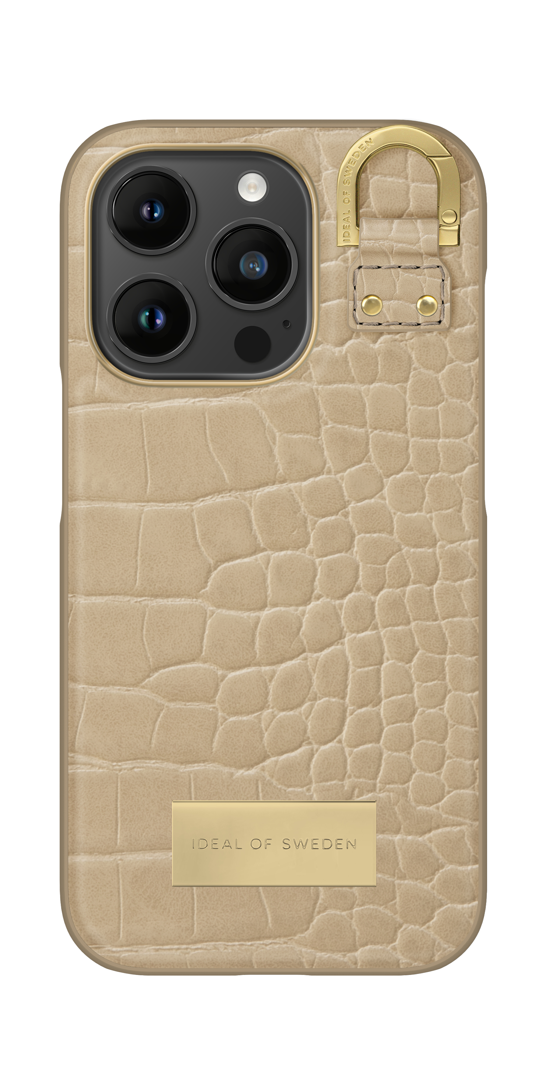 iDeal of Sweden Atelier Case iPhone 14PR Warm Beige Croco – image 3