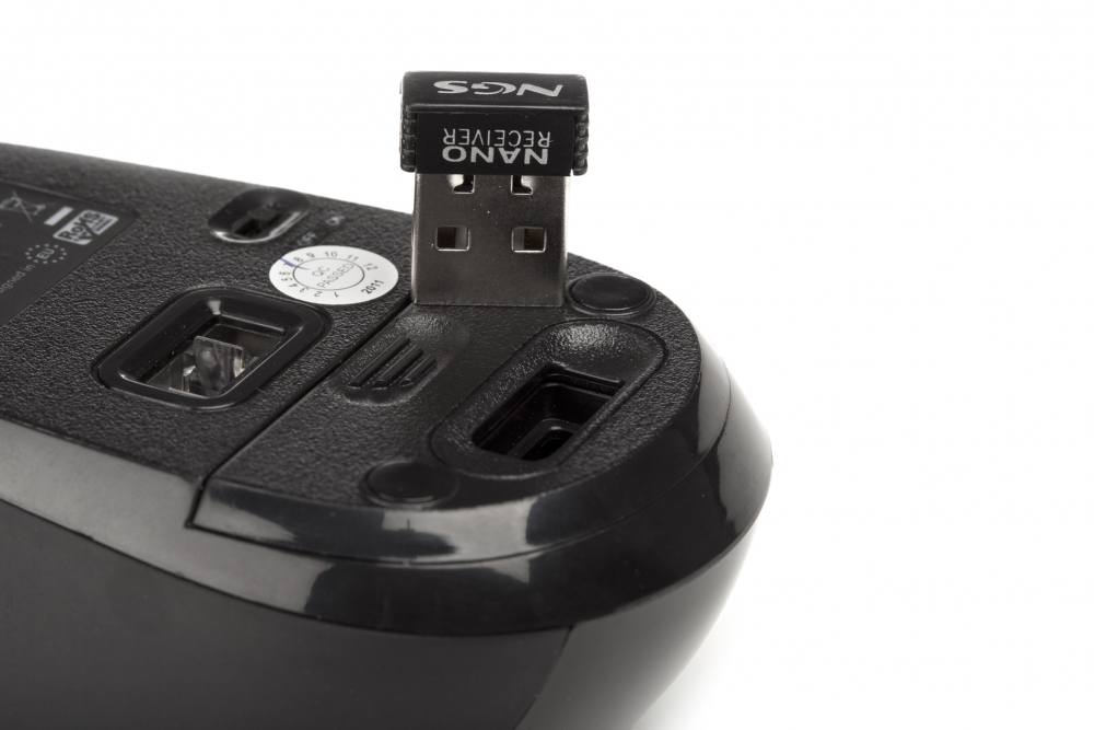 NGS Roly mouse Office Ambidextrous RF Wireless Optical 1600 DPI – image 7