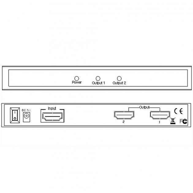 Techly IDATA HDMI-2SPU – image 5