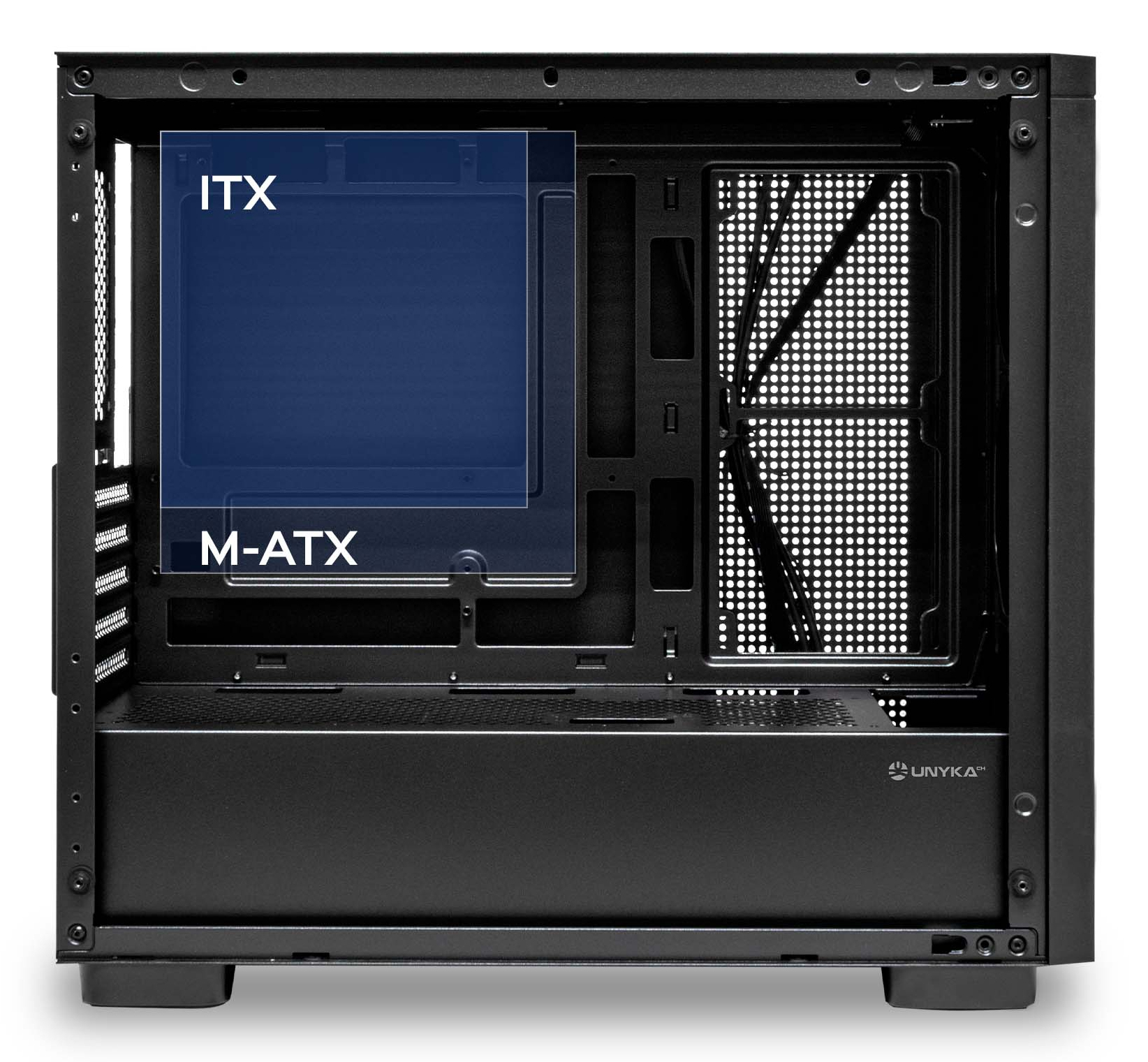 UNYKAch PC Case Micro ATX Revelat Mesh EDGE – image 7